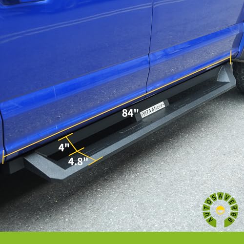 Estribos negros para Ford F-150/F-250 2015-2026 miniatura 6
