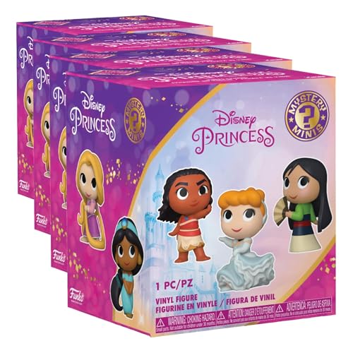 Funko Mystery Mini - Ultimate Princess - 1 of 12 to Collect - Styles Vary - Disney Princesses - Mini-Figurine en Vinyle à Collectionner - Idée de Cadeau -...