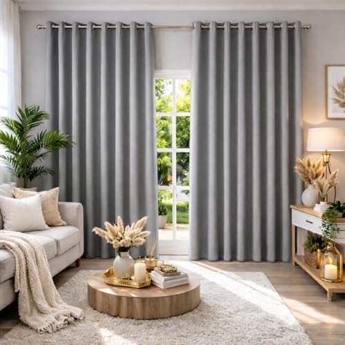 Cortina Blackout 5,00x 2,80 M Térmica Tecido Resistente Para Quar...