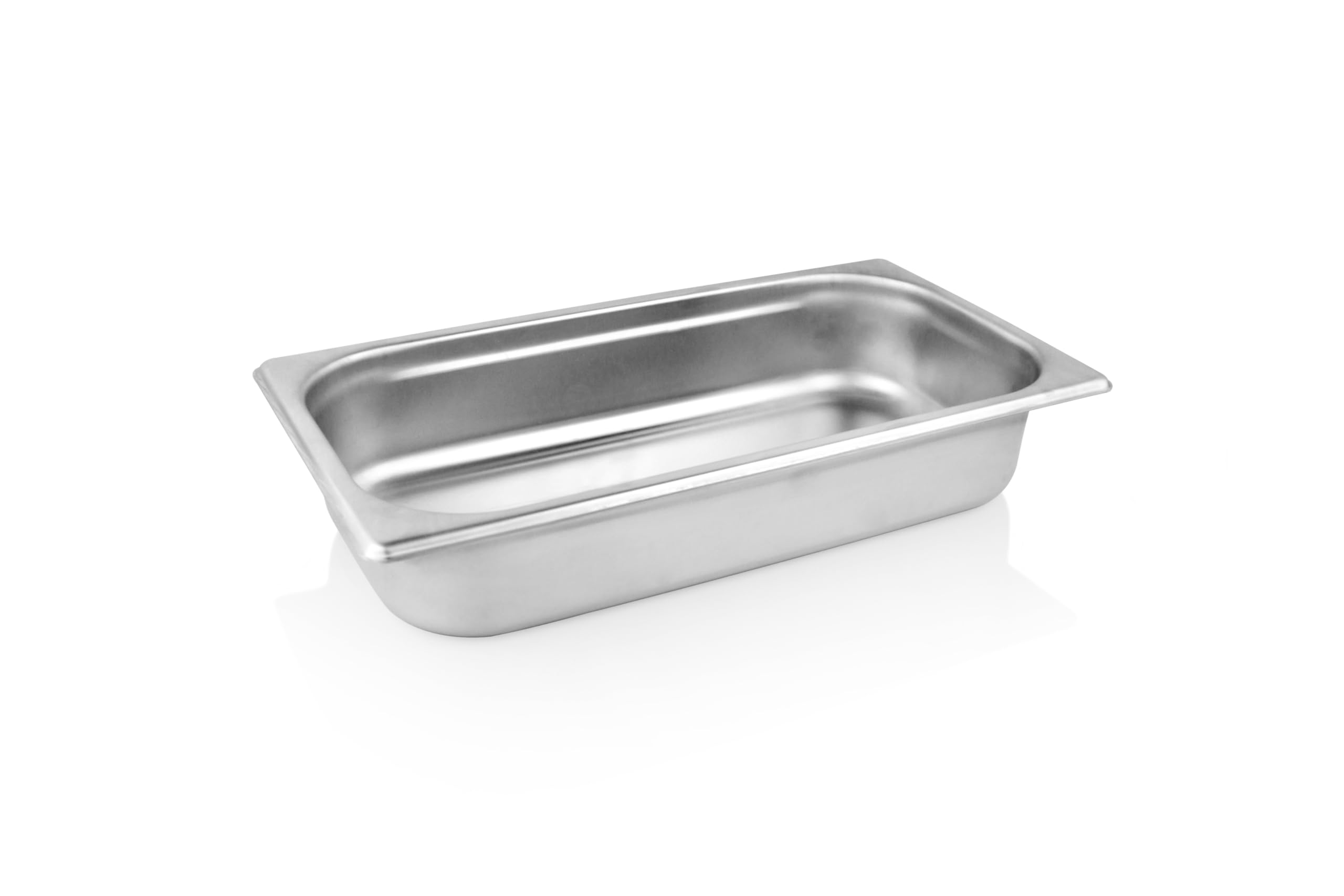 aro Chafing Dish Edelstahl, Twin Pack, 59.5 x 35.5 x 30 cm, 6 GN-Behälter (1x 9L, 2X 4L, 3X 2.5L), 2 Deckel, 4 Brennstoffbehälter, Silber, 2 Stück