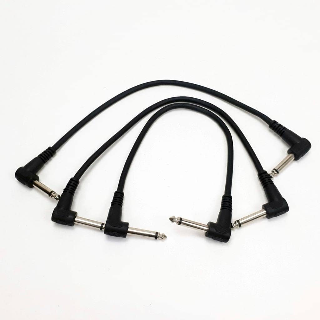 Cabo P10 Mono Para P10 Mono Para Pedal Dourado 3 Peças Com 25 Centimetros 8 1 071