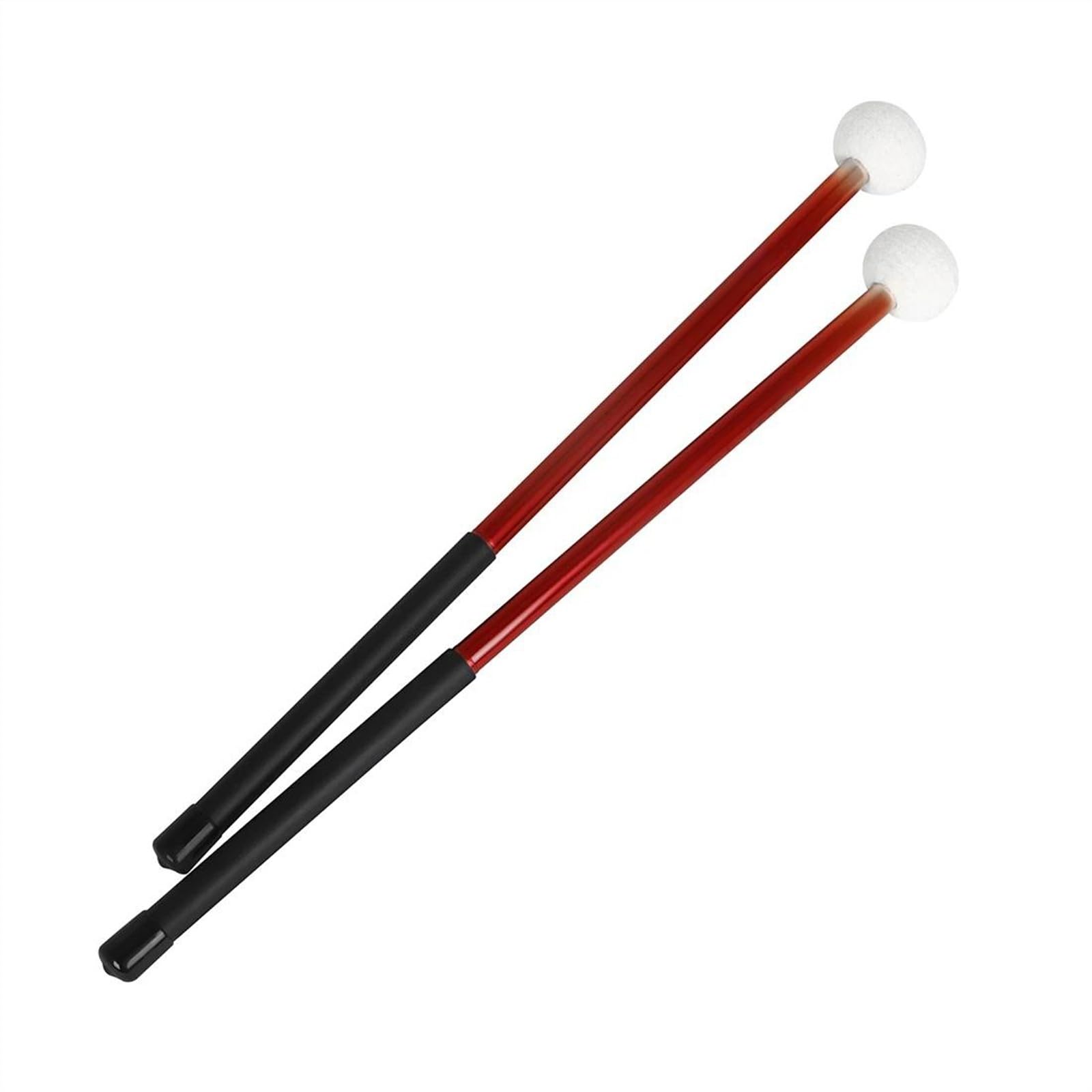 Baquetas para Principiantes Mango De Aleación, Baquetas De Bajo, Cabezal De Fieltro, Accesorios De Tambor De Percusión, Piezas De Música