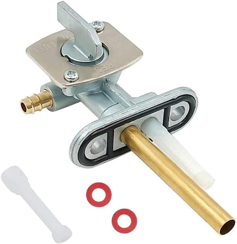 Fuel Tank Tap Fuel Petcock Valve Tank Switch Motorbike Fuel Tap Compatible with YAMAHA YFM YFZ SUZUKI