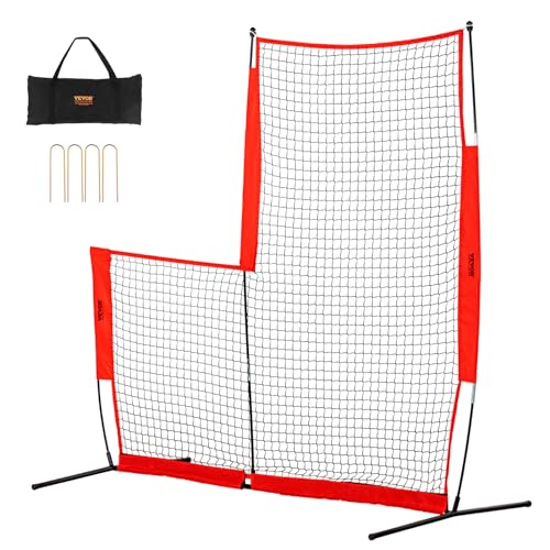 Écran Protecteur De Baseball En Forme De L VEVOR, Filet De Protection De Softball 213x213 Cm Portable Avec Transport Et Piquets De Sol Equipement 92072542 Écran Protecteur De Baseball En Forme De L VEVOR, Filet De Protection De Softball 213x213 Cm Portable Avec Transport Et Piquets De Sol Equipement 92072542