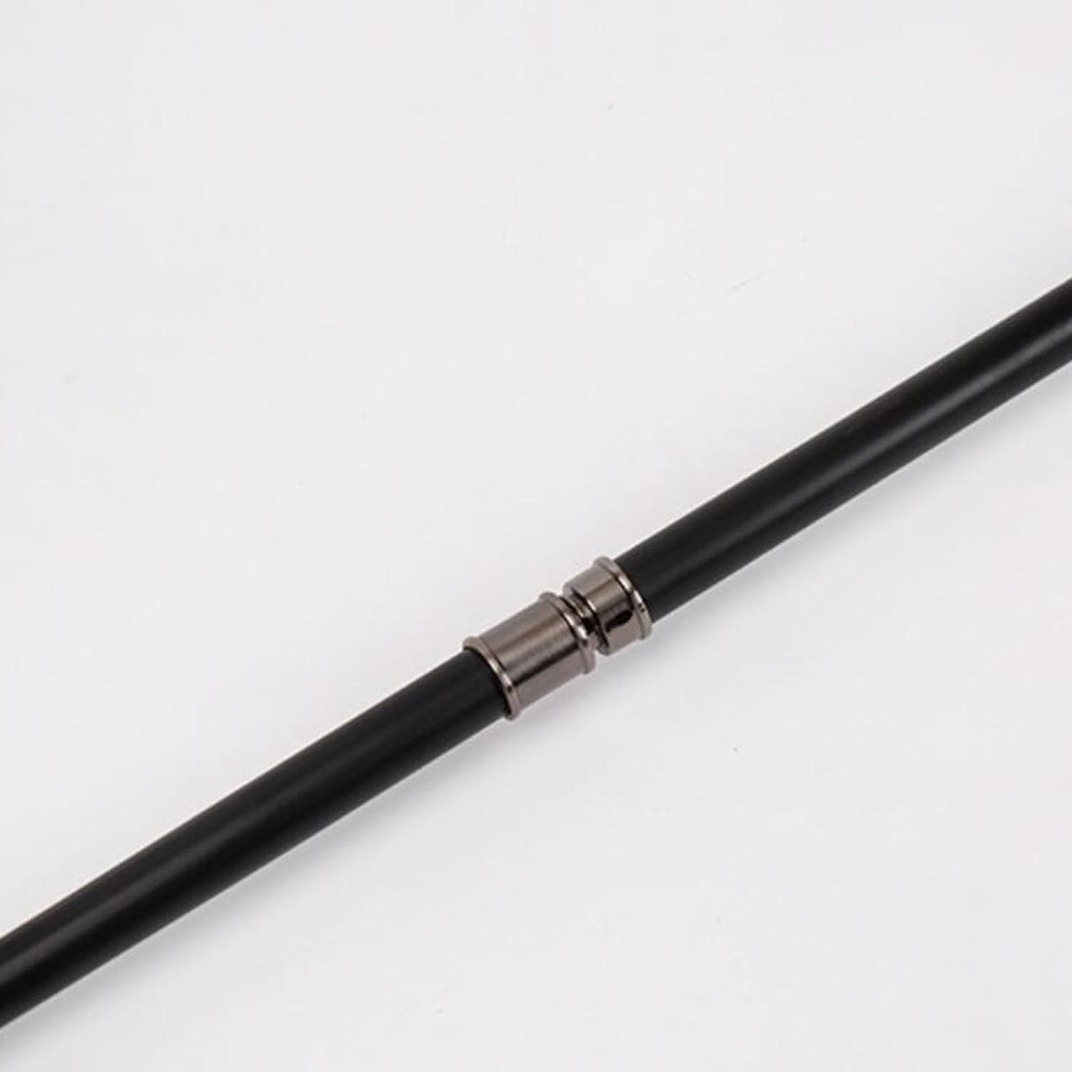 Metalowa laska do chodzenia z kryształową główką – elegancki rekwizyt na imprezy sylwestrowe i występy 80 cm