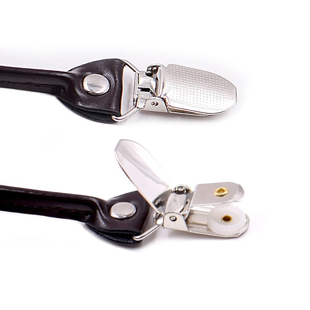 Hombres Tirantes Tirantes， Tirantes de Moda for Hombre, Fiesta de Boda, Formal, Informal, 3,5 Cm de Ancho, Forma Y, 6 Clips, Pantalones elásticos Ajustables, cinturón con Tirantes(Style B)