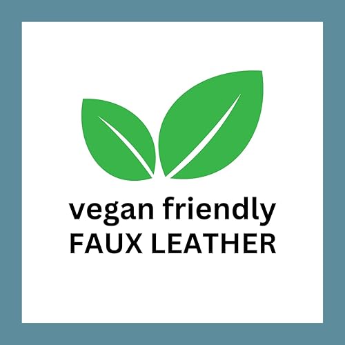 Miniatura 8 de RICCO BELLO - Cuaderno clásico con rayas universitarias, diario con forro de piel sintética para escribir, trabajo, hogar, escuela, 192 páginas a