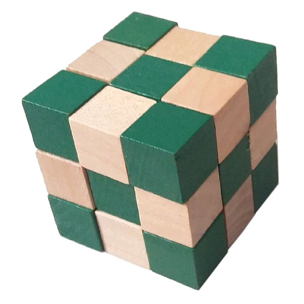 Wooden Snake Cube Twist Puzzle Toy (Multicolor) (B0B212RX8G) Amazon Price History, Amazon Price Tracker