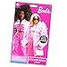 Barbie Sticker Activity Set - Bundle Includes Barbie Stickers, Barbie Coloring Book, and More (Pink)