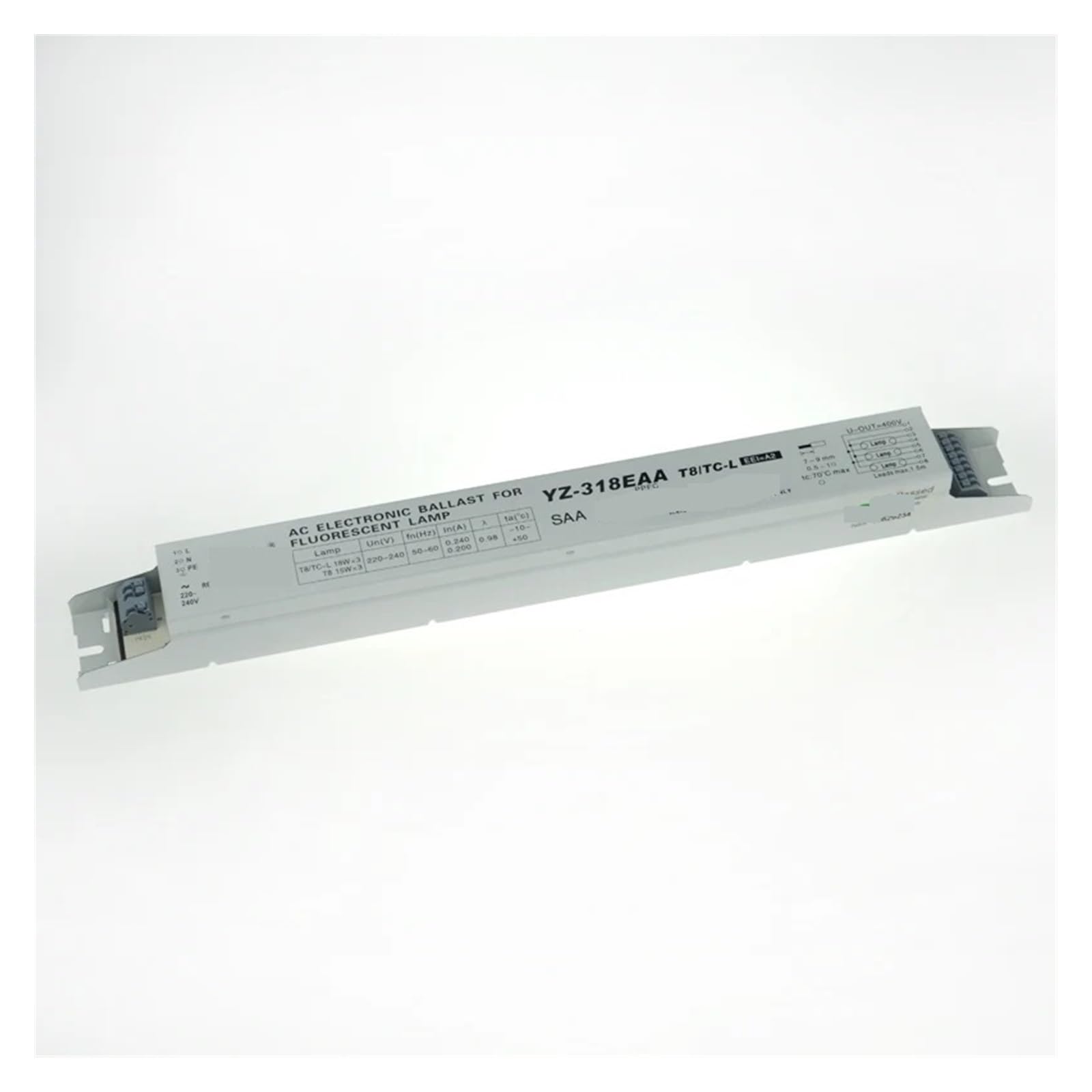 COSZWQDP Electronic Ballast YZ-118EAA YZ-218EAA YZ-318EAA one for T8 18W/20W Fluorescent Tube Rectifier(YZ-118EAA)