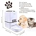 Automatic Dog Feeder, Iseebiz Dog Cat Feeder 6 Liter Food Dispenser with Voice Recorder,Feeding Portion and Timer Programmable, Portion Control,4 Meal a Day for Pet