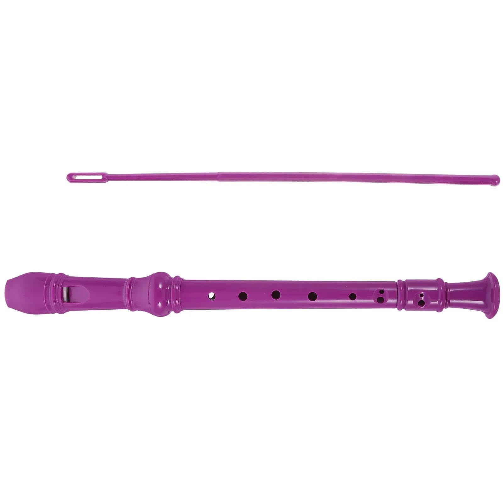 Tradición Flauta Dulc Flauta Soprano De 8 Agujeros Material ABS Fácil Tocar Tono Claro Ideal Para Principiantes Adolescentes Y Adultos