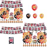 TERUHI(テルヒ) チェンソーマン 誕生日 飾り付け 風船セット レゼ デンジ パワー マキマ 早川アキ バースデー バルーン コスプレ小物 可愛い 装飾品 デコレーション キャラクター 飾りセット 子供の日 女の子 男の子 誕生日 (セットA) [並行輸入品]