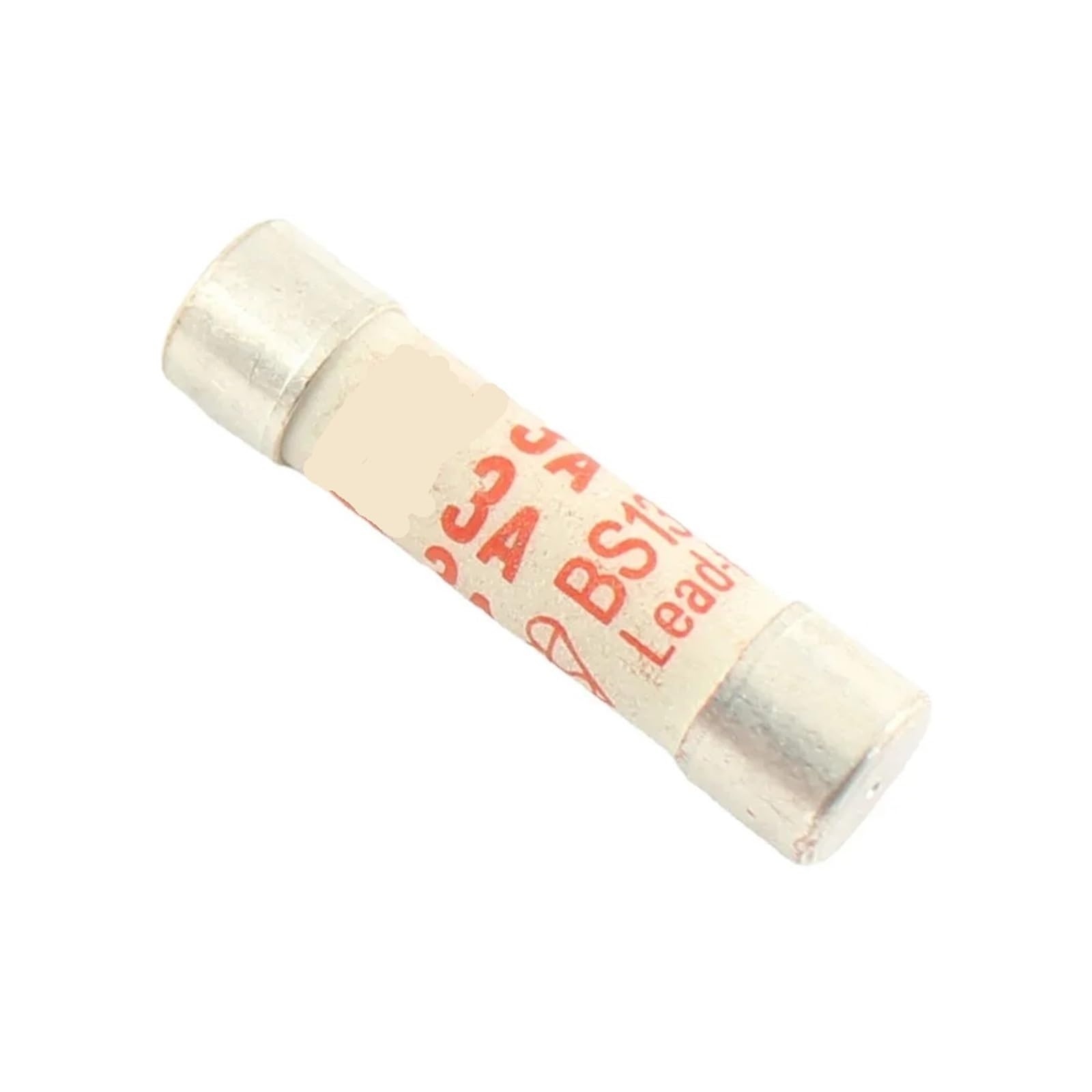Fusibile ceramico a rottura rapida, Fusibile a spina BS1362 for riempimento di sabbia antisommossa, fusibile a cartuccia in ceramica 6x25mm 3A 10A 13A 240V senza piombo (13A)(13A)