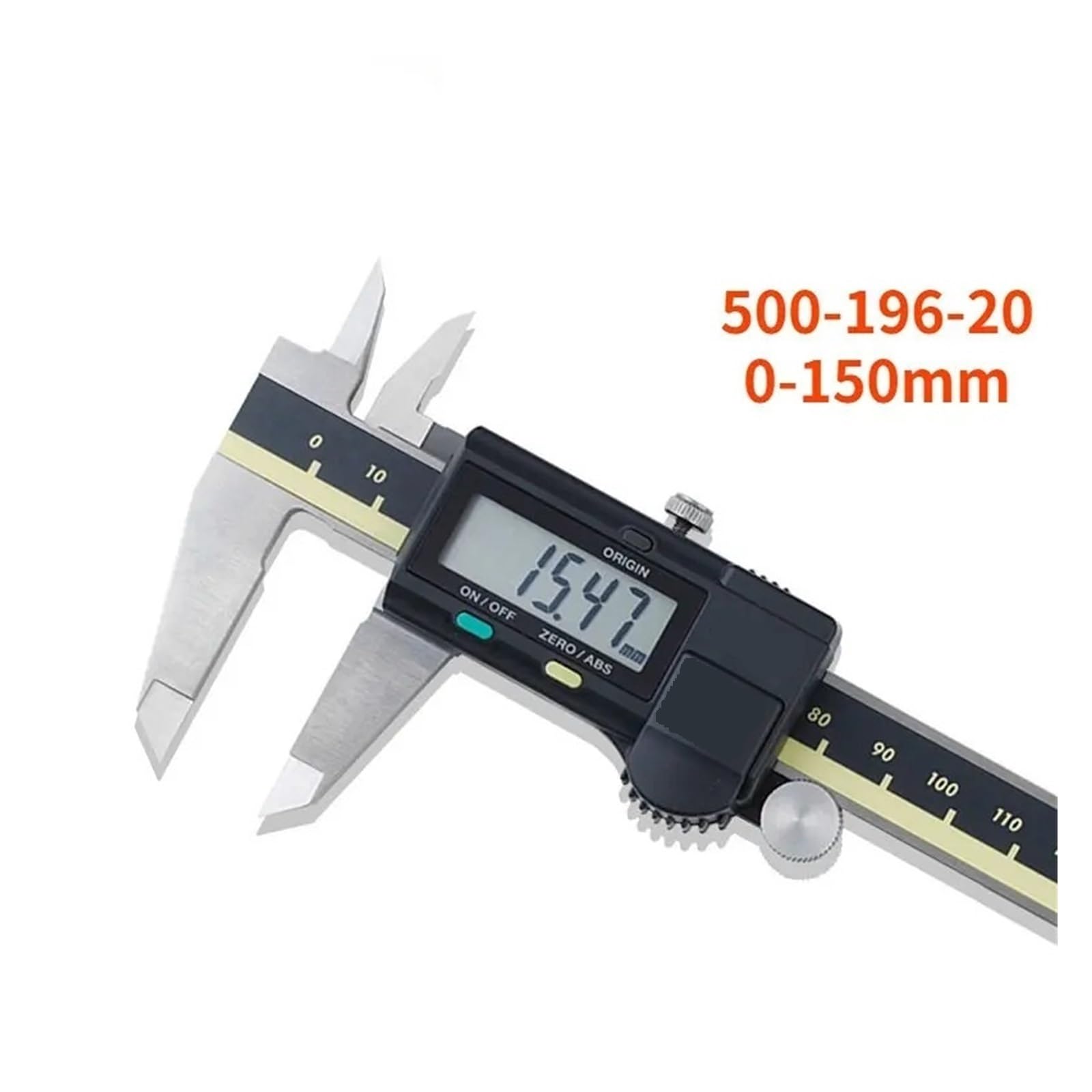Suwmiarka Cyfrowa Suwmiarki Z Noniuszem LCD Suwmiarka Elektroniczne Narzędzia Pomiarowe Stal Nierdzewna(150mm 500-196-20)