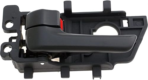 KarParts360 Para Kia ForteForte Koup 2010 2011 2012 2013 - Manija de puerta interior para lado del conductor, delantera y trasera, negro,