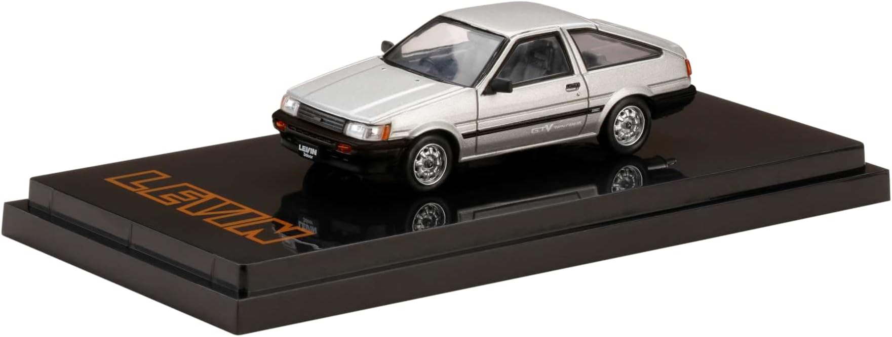 1/64 Toyota Corolla Levin AE86 3 Door GTV Silver