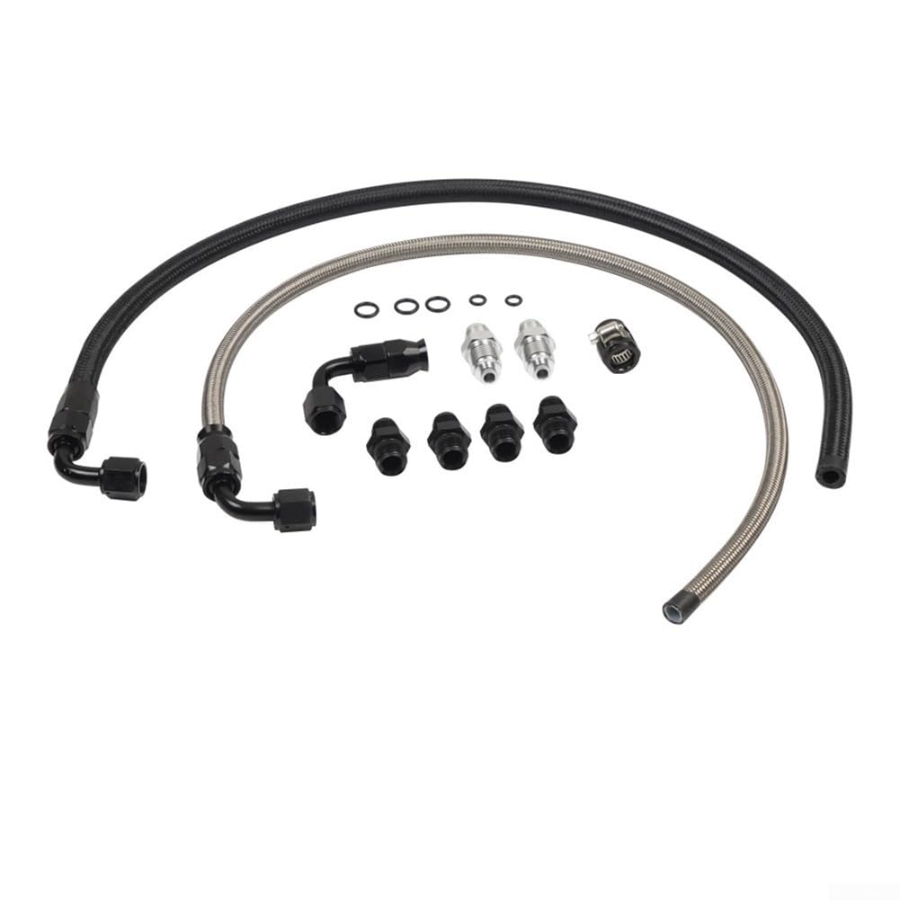 AN6 Power Steering Hose Kit 25in for für chevy C10 für ls Swap