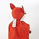 sigikid 39795 Schnuffelttuch Fuchs, Yellow für Mädchen und Jungen von 0 bis 36 Monaten