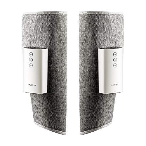 Preisvergleich Produktbild iKEEPFIT Wadenmassagegerät Massagegerät beine mit Heizfunktion, kabelloses Muskelmassagegerät mit 18 Modi, Muskelentspannung zu Hause und im Büro