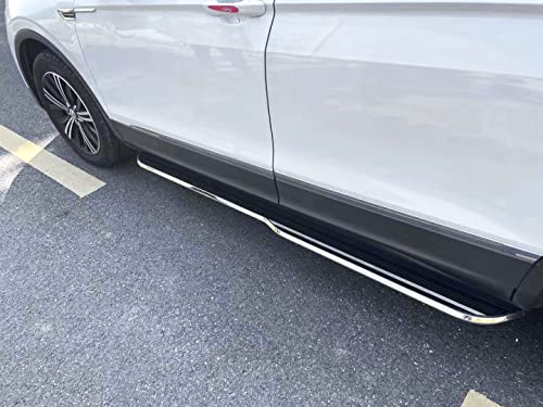 2Pcs Aluminum Running Boards Fixed Nerf Bars Side Steps miniatura 4
