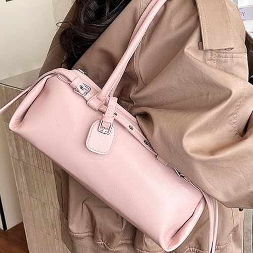 Compartiment spacieux pour ce sac à main rétro femme de bureau