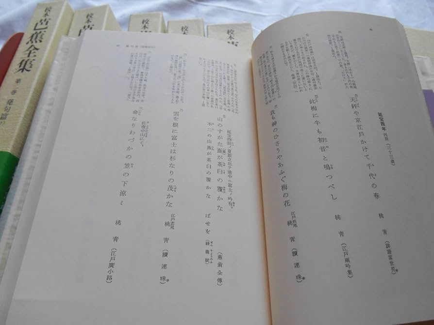 Amazon.co.jp: 老蘇 書籍 松尾芭蕉 「 校本 芭蕉全集 」：全10巻