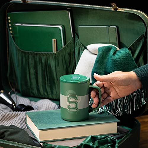 Corkcicle Harry Potter Triple Insulated Coffee Mug With Lid, Stainless Steel Camping Tumbler With Handle, Hot For 3+ Hours, Bpa Free, Slytherin, 16 Oz #TOP4