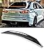 Cuztom Tuning Fits for 2008-2017 Mitsubishi Lancer EVO X 10 MR GTS Duckbill Highkick Gloss Black Trunk Lid Spoiler Wing