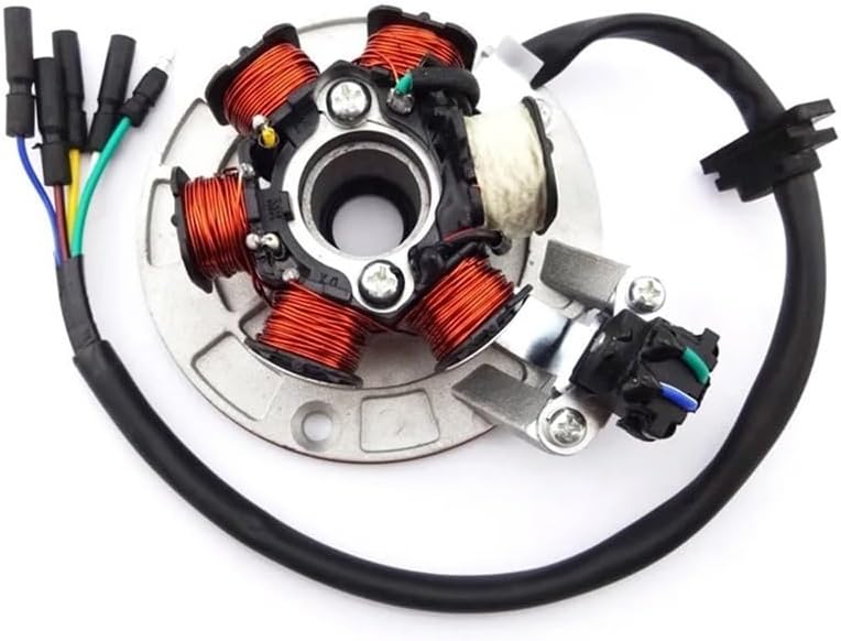 Статор магнито YX140 Lighting подходящий для кроссового мотоцикла YX140cc Pit Dirt Bike SDG Thump Запасной статор магнито для кроссового мотоцикла YX140cc Dirt Bike Lighting