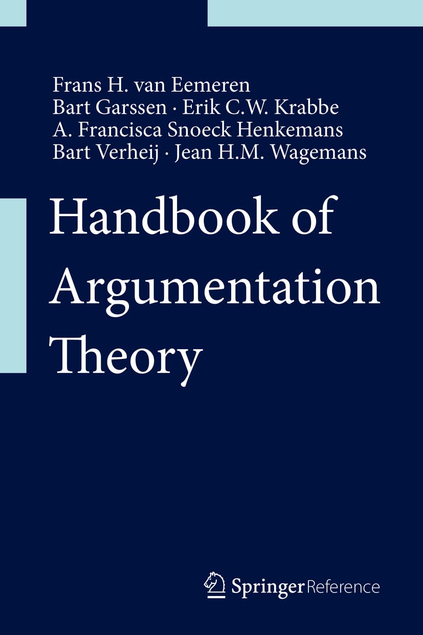 Handbook of Argumentation Theory      Kindle Edition