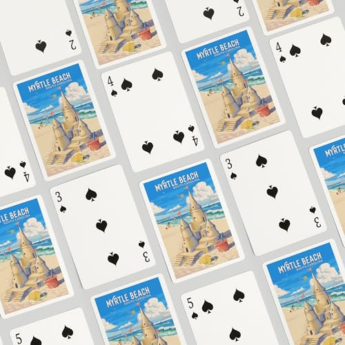 Baraja de Poker Myrtle Beach 52 Cartas Tamaño Poker miniatura 4