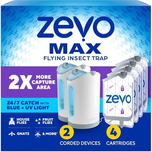 How to Get Rid of Fruit Flies in Kitchen: 5 Fast & Proven 2026 Fixes 6 Zevo MAX Bug Catcher & Fly Trap for Indoors - Flying Insect Trap ...