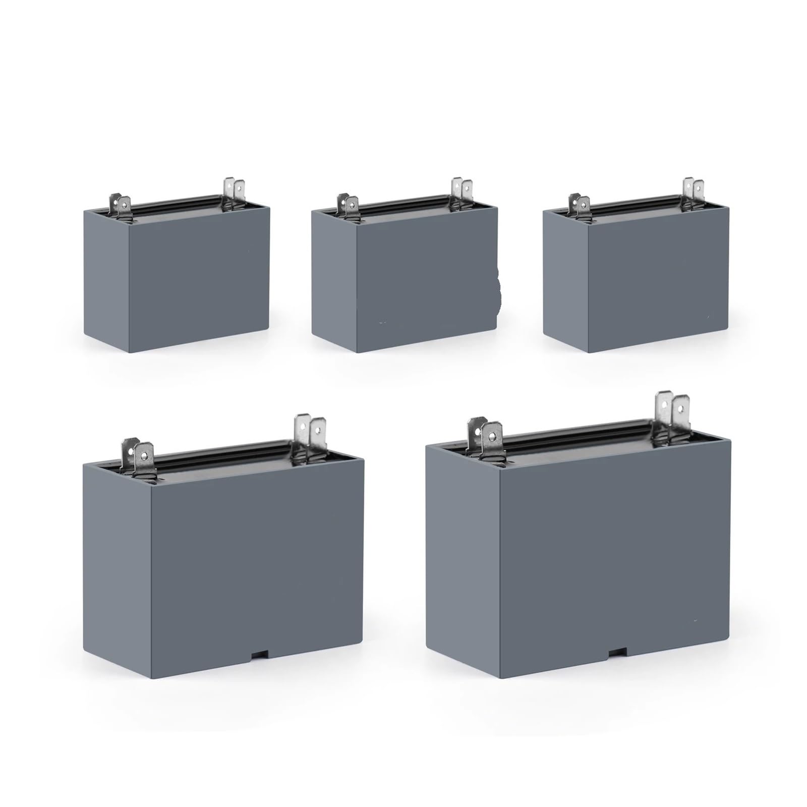 2 pièces CBB61 condensateur de climatiseur ventilateur moteur condensateurs fonctionnement 1.2UF .5UF 3UF 3. 4UF 4. 6UF 6. 8UF(450V2UF)