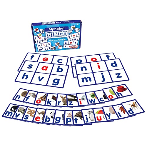 Juego de mesa educativo Alphabet Bingo pequeño miniatura 1