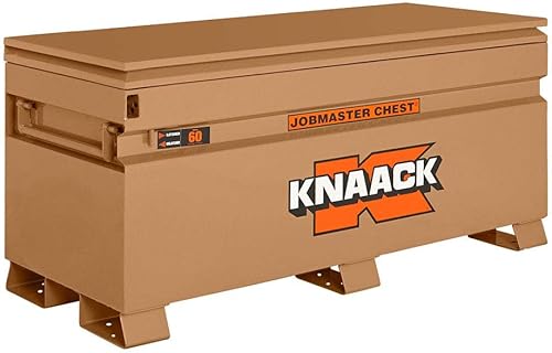 Cofre de trabajo, 60 pulgadas de ancho x 24 pulgadas de profundidad x 23 pulgadas de alto, marrón