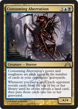 Magic The Gathering - Consuming Aberration (152) - Gatecrash