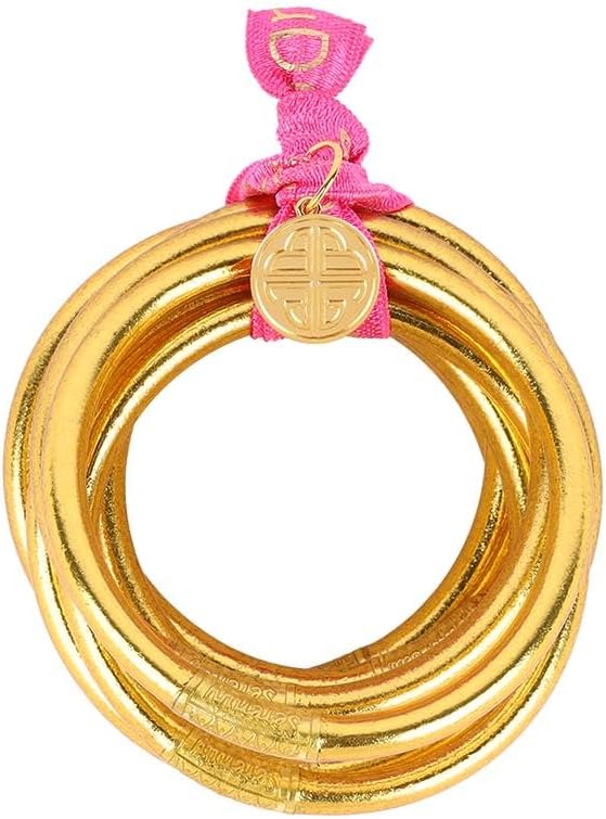 BuDhaGirl Gold All Weather Bangles (AWB) - Serenity Prayer - Image 5