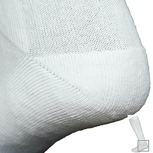 Fencing Socks, Full Cotton Fencing Socks, Thickened Fencing Socks(1 Pair,White) (Small) #TOP3