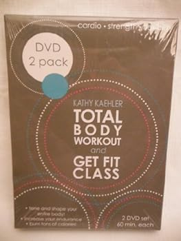 DVD Kathy Kaehler: Total Body Workout and Get Fit Class. 2 Dvd set. Book