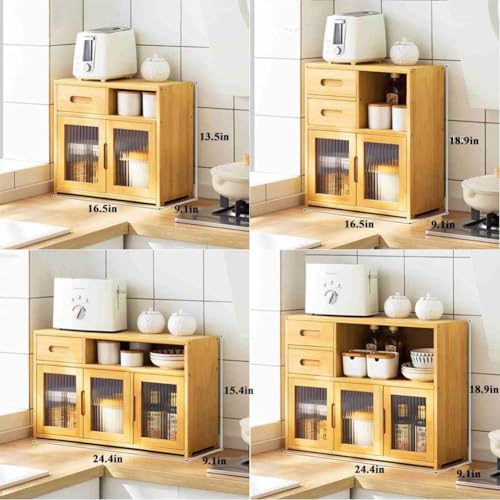 Placard de rangement multicouche pour épices et vaisselle de table - 3