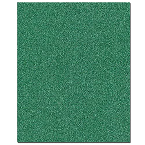 arkCRAFT 5 hojas A4 de alta calidad de 160 g/m² con purpurina (verde)