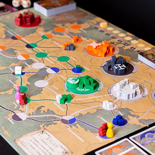 Galapagos Jogos Galápagos, Pandemic: Queda de Roma, Jogo Cooperativo para a Família, 1 a 5 jogadores