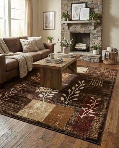 Tapete Rugs.com Café 160x107 cm Marrón miniatura 5