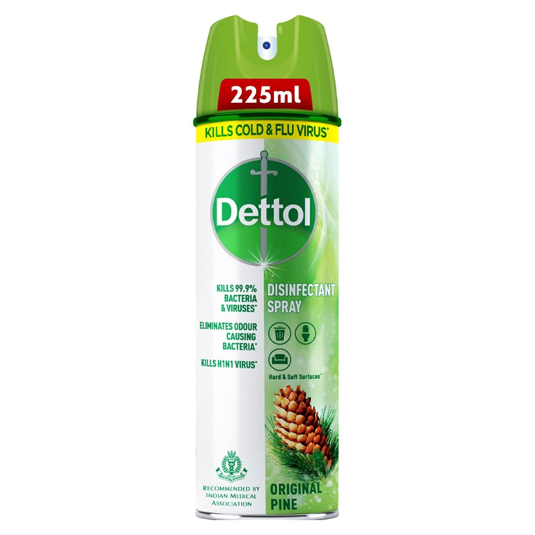Dettol Disinfectant Sanitizer Spray Bottle Kills 99 9 Germs Viruses Germ Kill On Hard And Soft Surfaces Original Pine 225ml Buy Online In Singapore At Desertcart 164399919