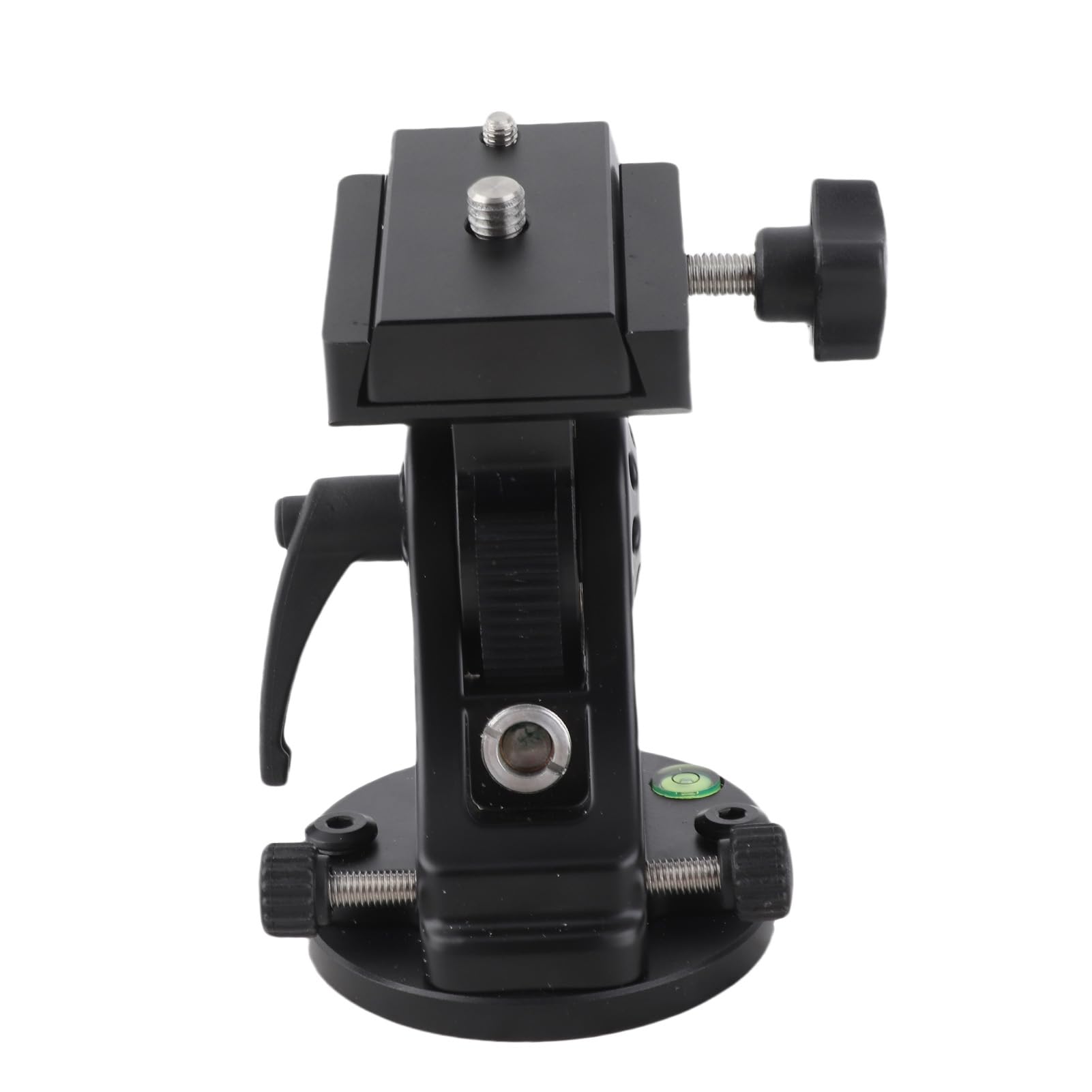 Dpofirs Asiento de Latitud del Telescopio, Aleación de Aluminio de Ajuste de Latitud con Perillas Duales, Soporte de de Cuña Ecuatorial para Accesorios del Telescopio Astronómico