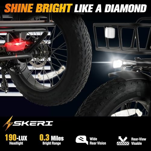 Skeri 750W Folding Electric Tricycle