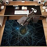 Tkuhknag Gaming Bürostuhl Stuhlmatten Bodenschutz, 120 x 140 cm Bodenschutzmatte, Bürostuhl...