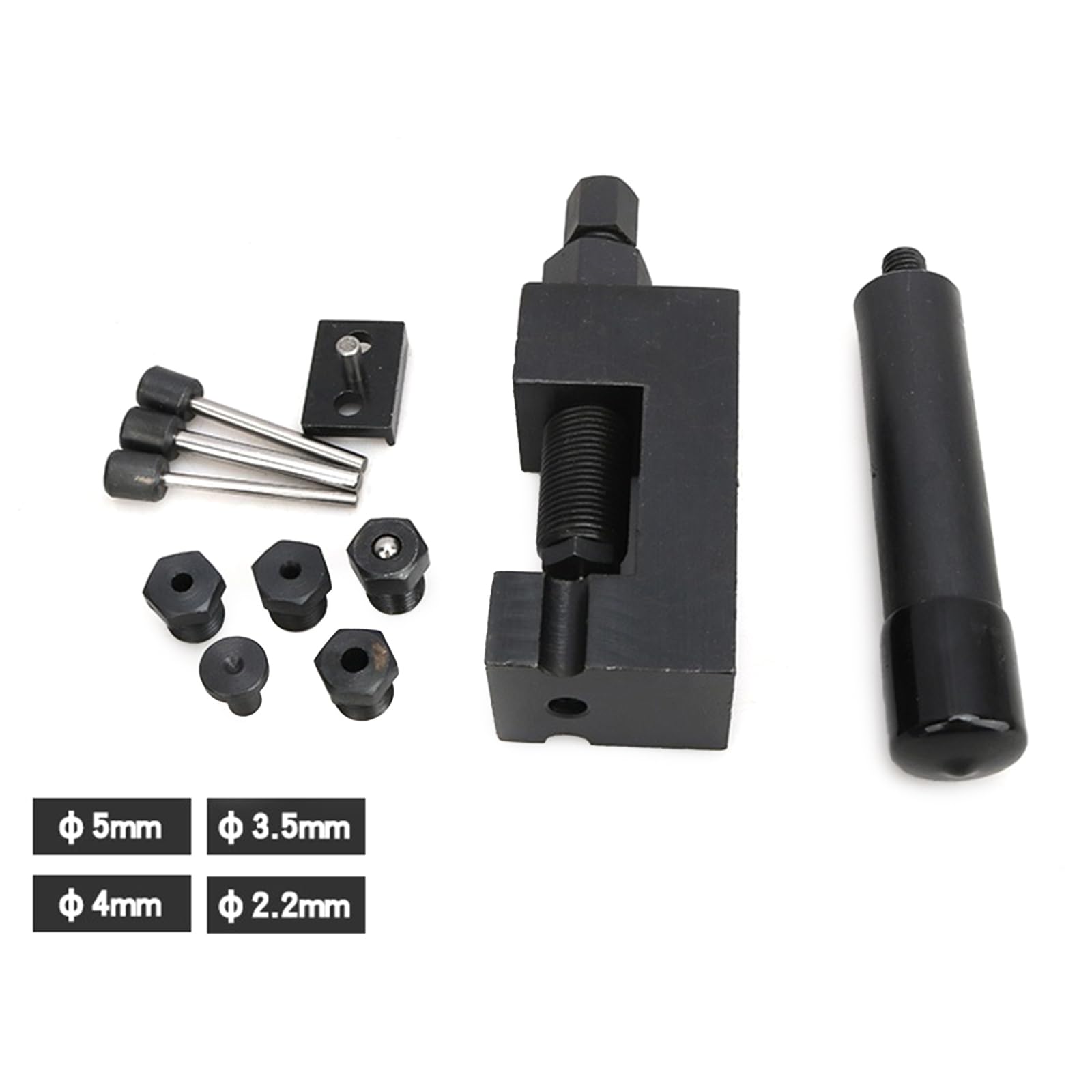 Diviseur de chaîne universel pour moto, outil de rivetage, outil de rivetage, coupe-chaîne de moto, disjoncteur de chaîne de moto
