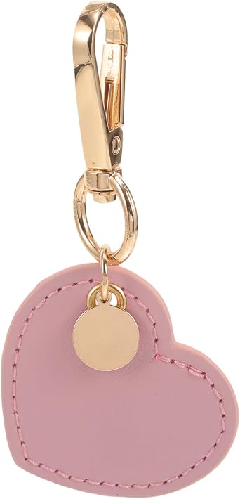 GALPADA Leather Heart Keychain for Car Keys, Cute Keyring Valentine Bag Purse Charms Key Fob Car Accessories for Women